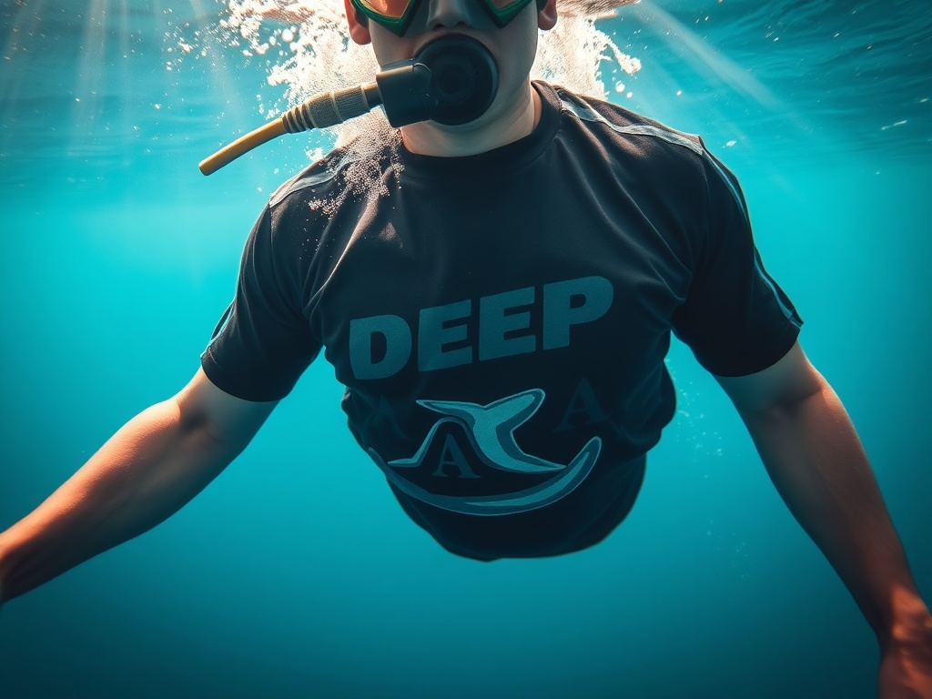 Underwater — Torso lifestyle mockup